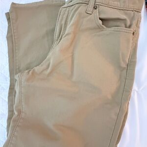 Men's Tan Banana Republic Travel Jean.